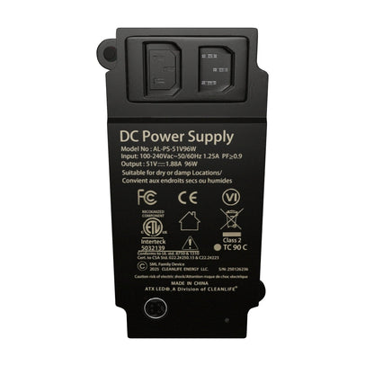 ATX LED® Structured Media UL1310 Low Voltage Power Supply 96W