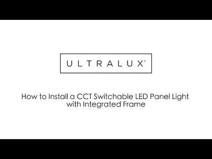 ULTRALUX® 1x4 Deco Frame Surface Mount LED Light Panel