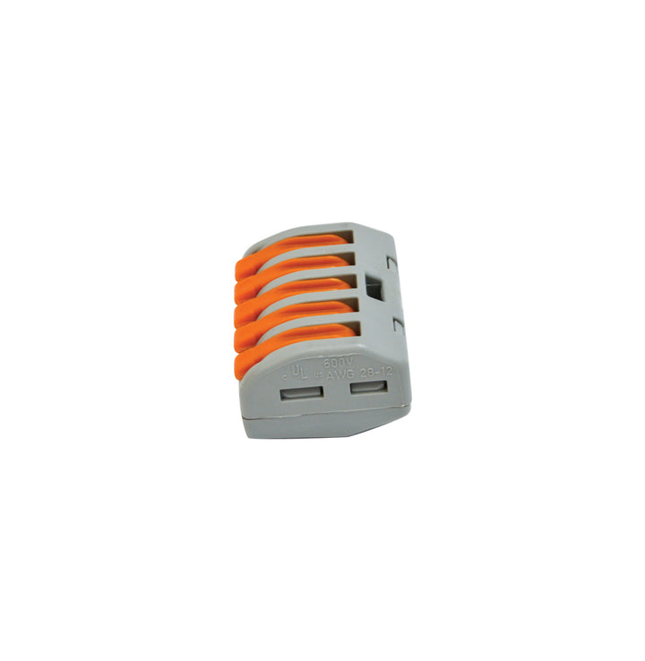 WAGO 5-Connector on white