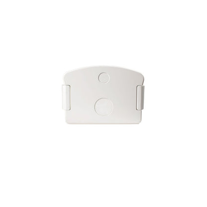 end view of led Vapor Tight fixture on white background