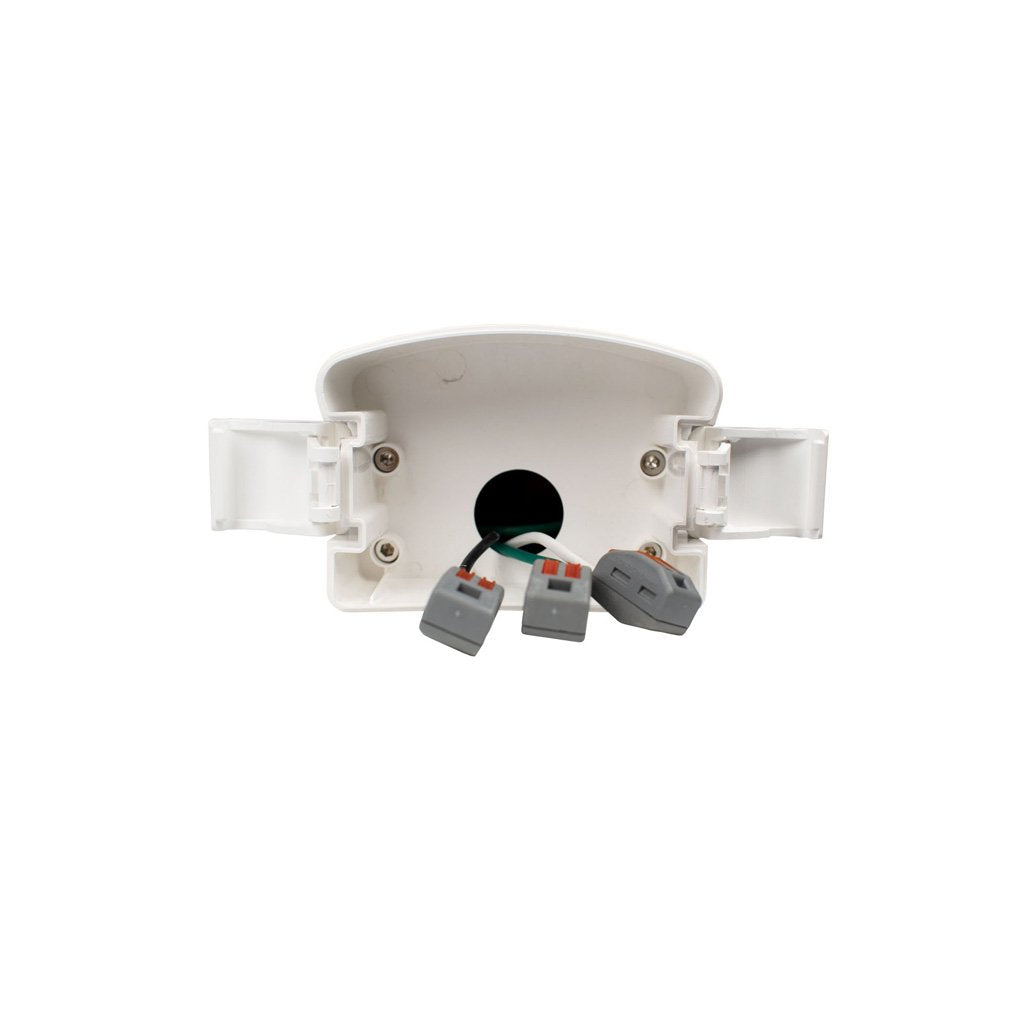 connectors for led Vapor Tight fixture on white background