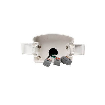 connectors for led Vapor Tight fixture on white background