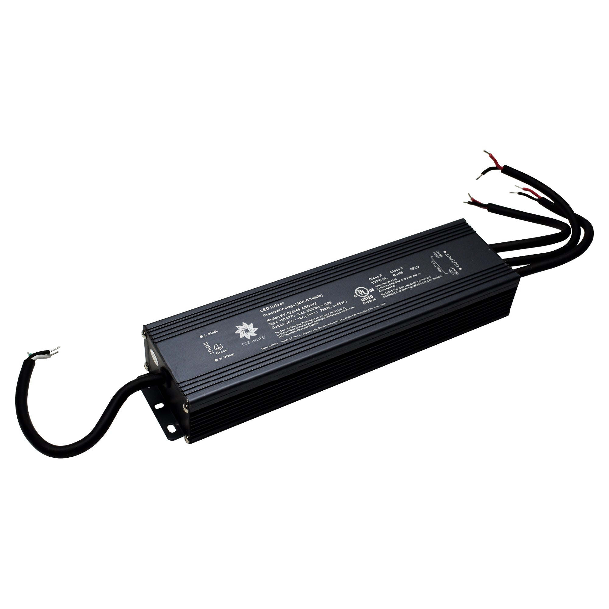 led driver on white background