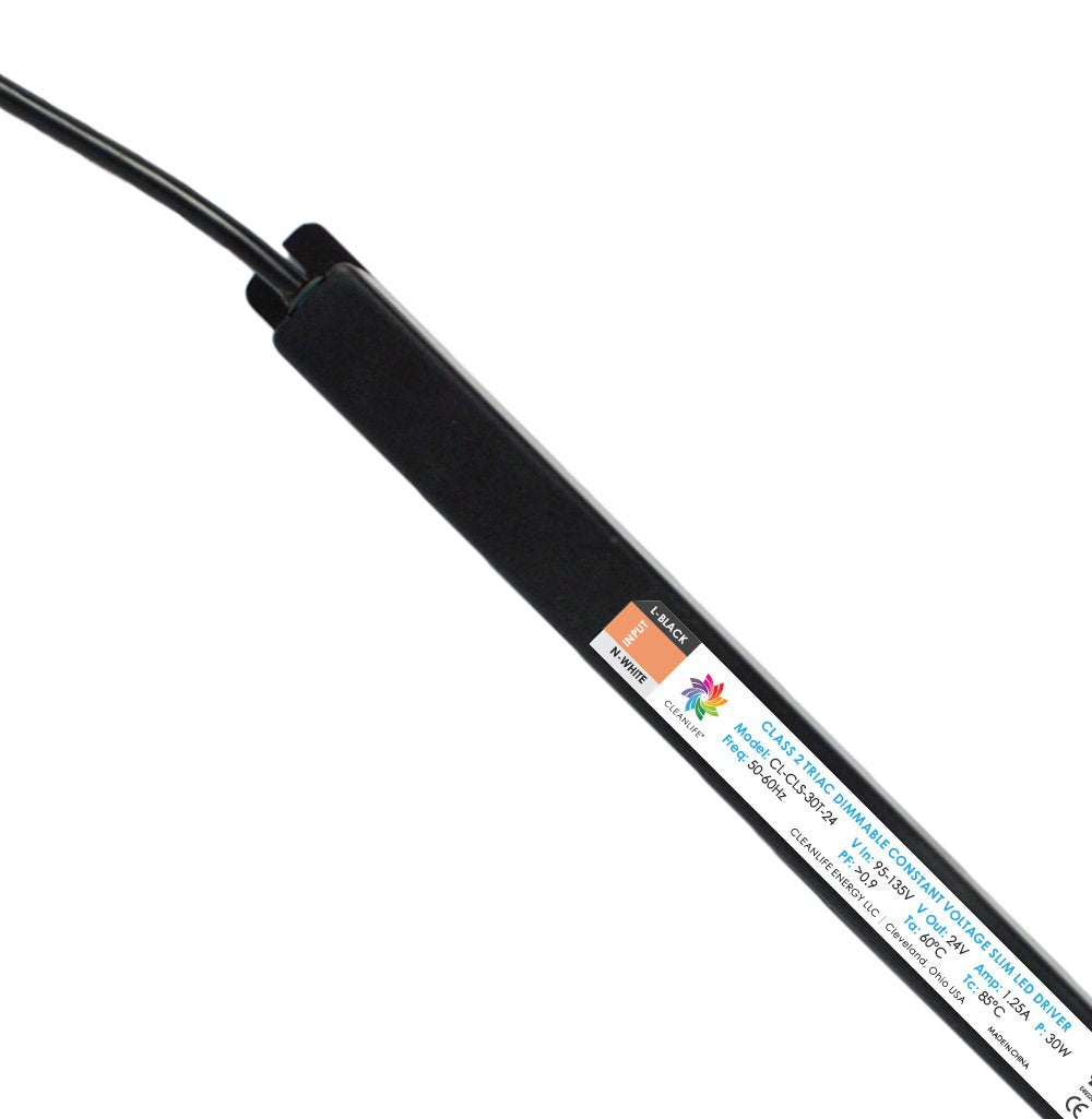 dimmable LED ballast driver on white background