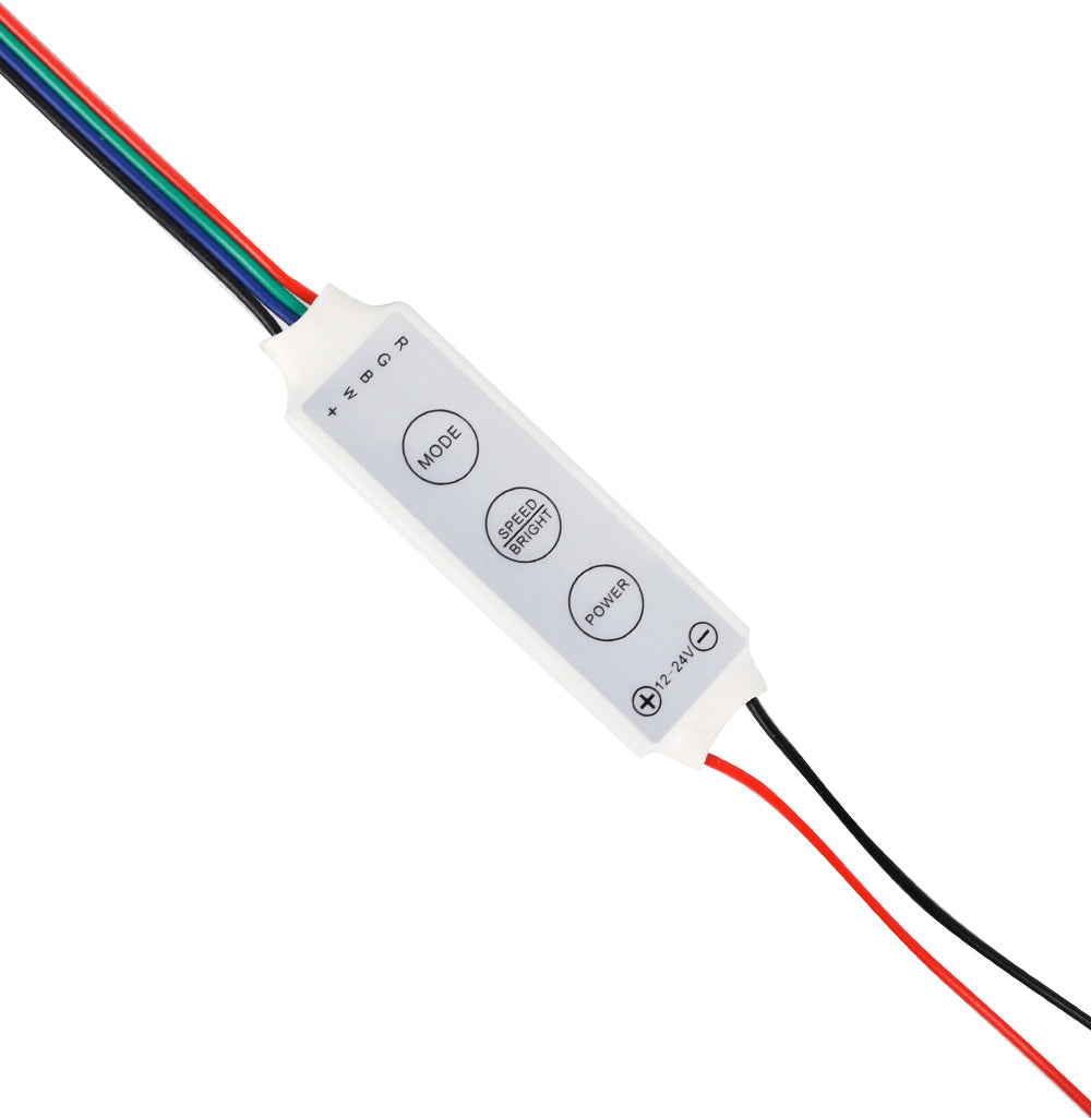 inline pwm controller on white background