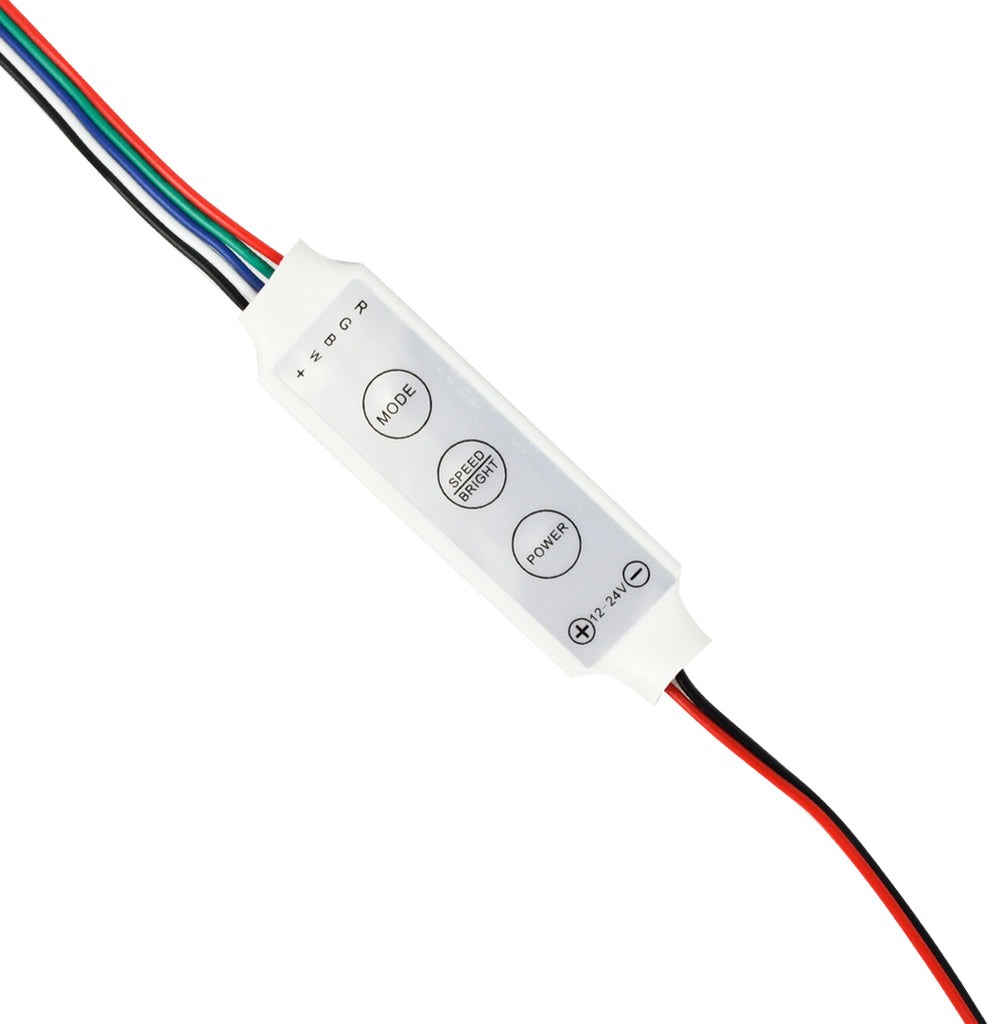 inline pwm controller on white background