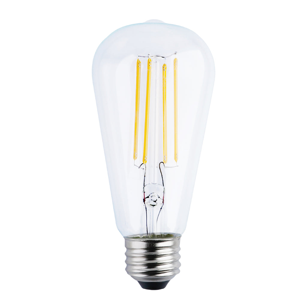 CLEANLIFE® LED ST19 Glass Light Bulb 8W (60W Equivalent)