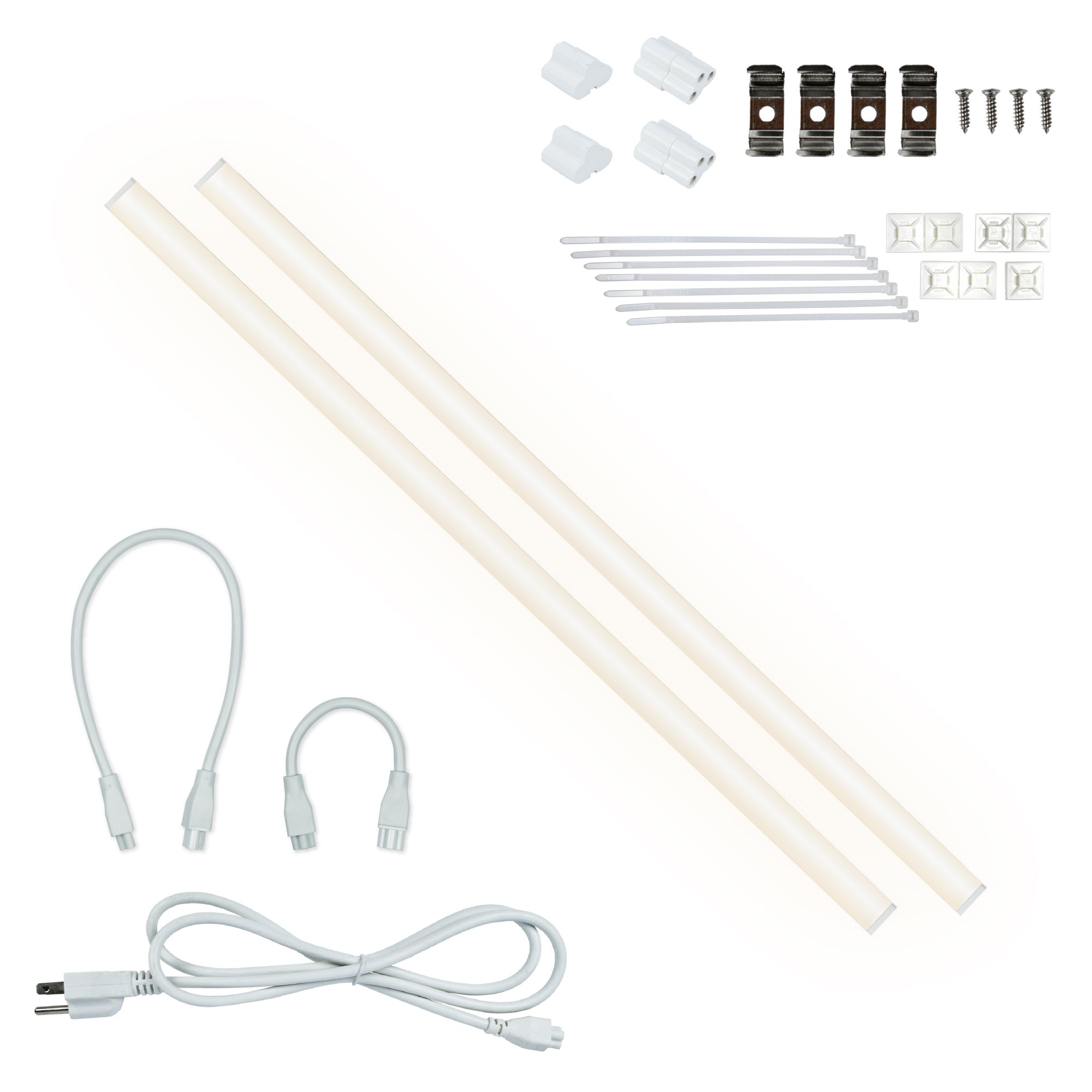 CLEANLIFE® AC-Powered LED Light Bar Kit - Linkable and Dimmable (2-Pack)