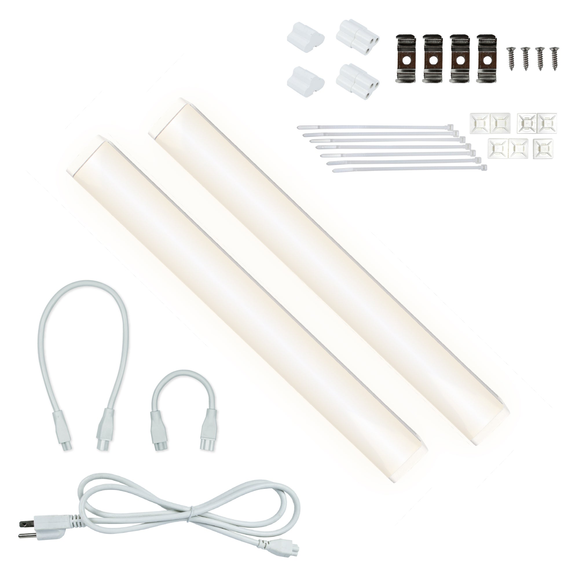 CLEANLIFE® AC-Powered LED Light Bar Kit - Linkable and Dimmable (2-Pack)