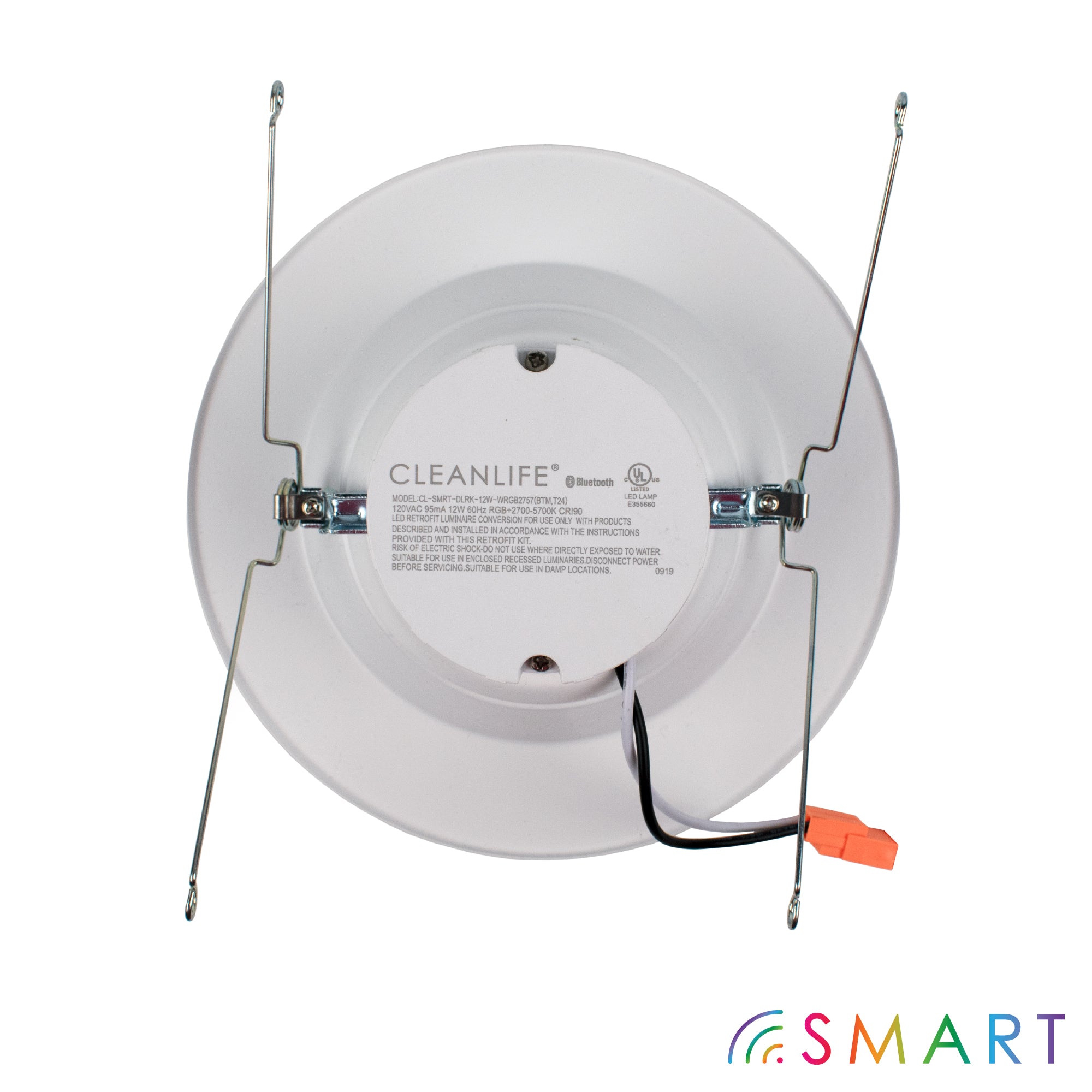CLEANLIFE® Smart LED Downlight - RGB+Tunable White, WiFi + Bluetooth *FREE SHIPPING*
