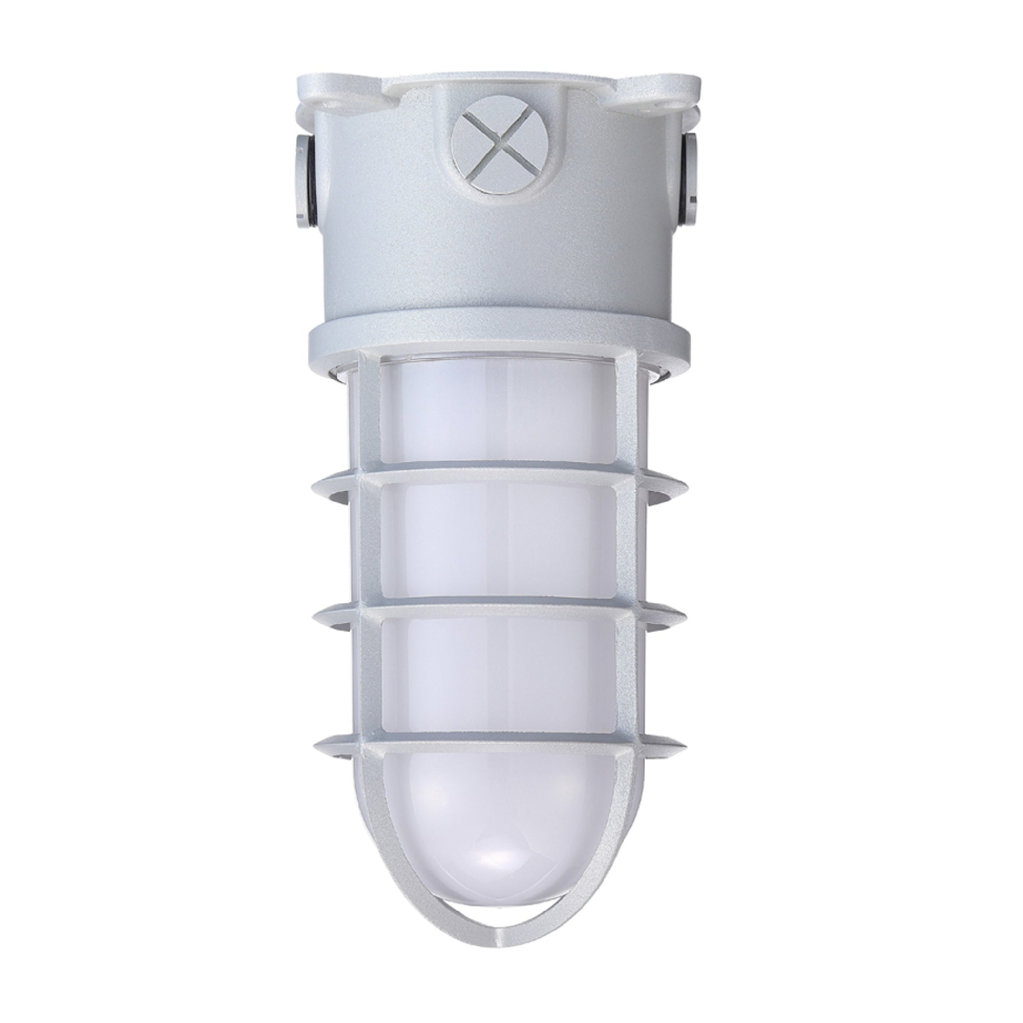 jelly jar light fixture on white background