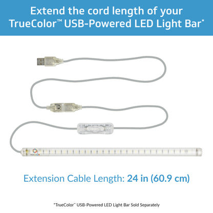 TrueColor® USB Extension Cable - USB-A Male to Female Cable