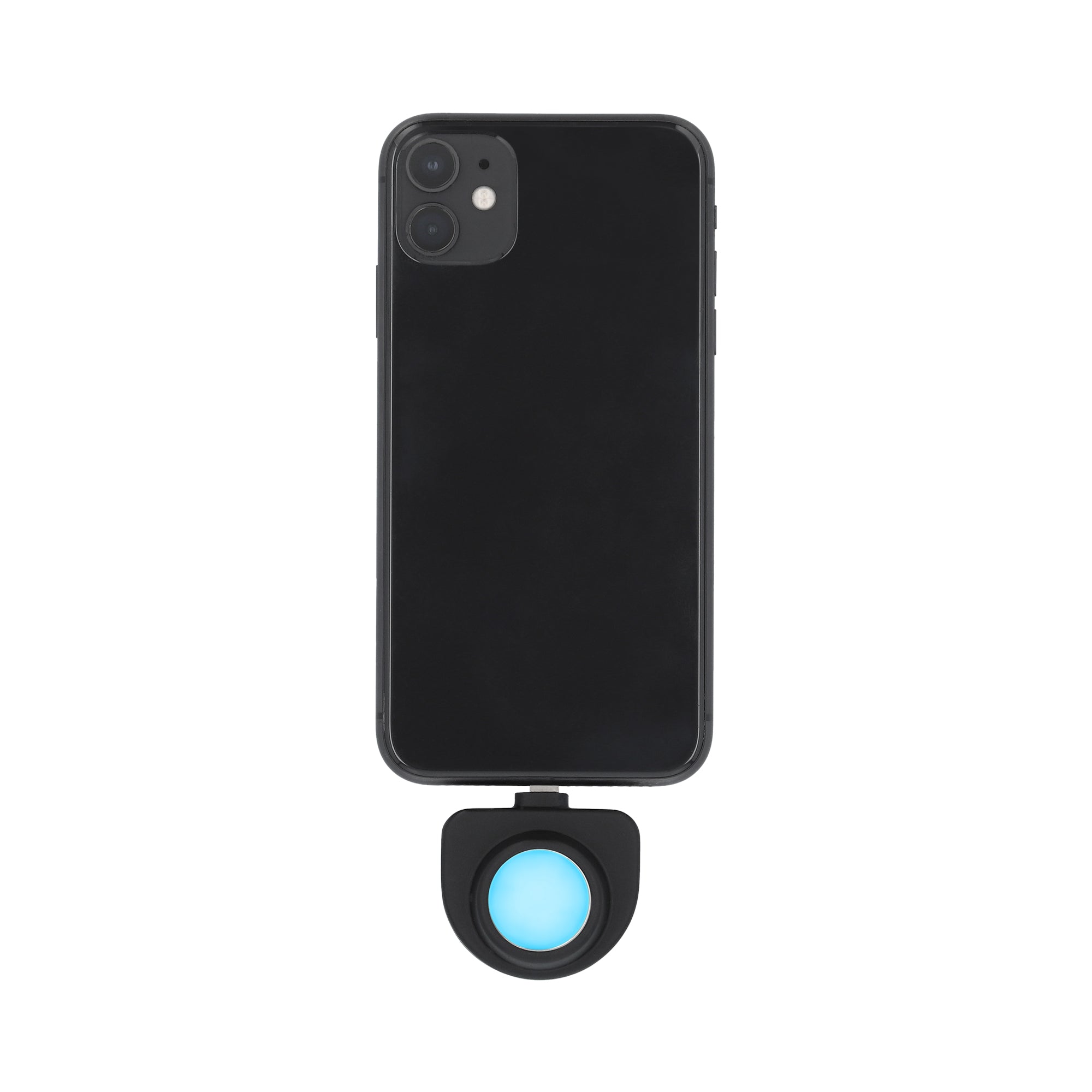 Apple iPhone powering portable UV light wand