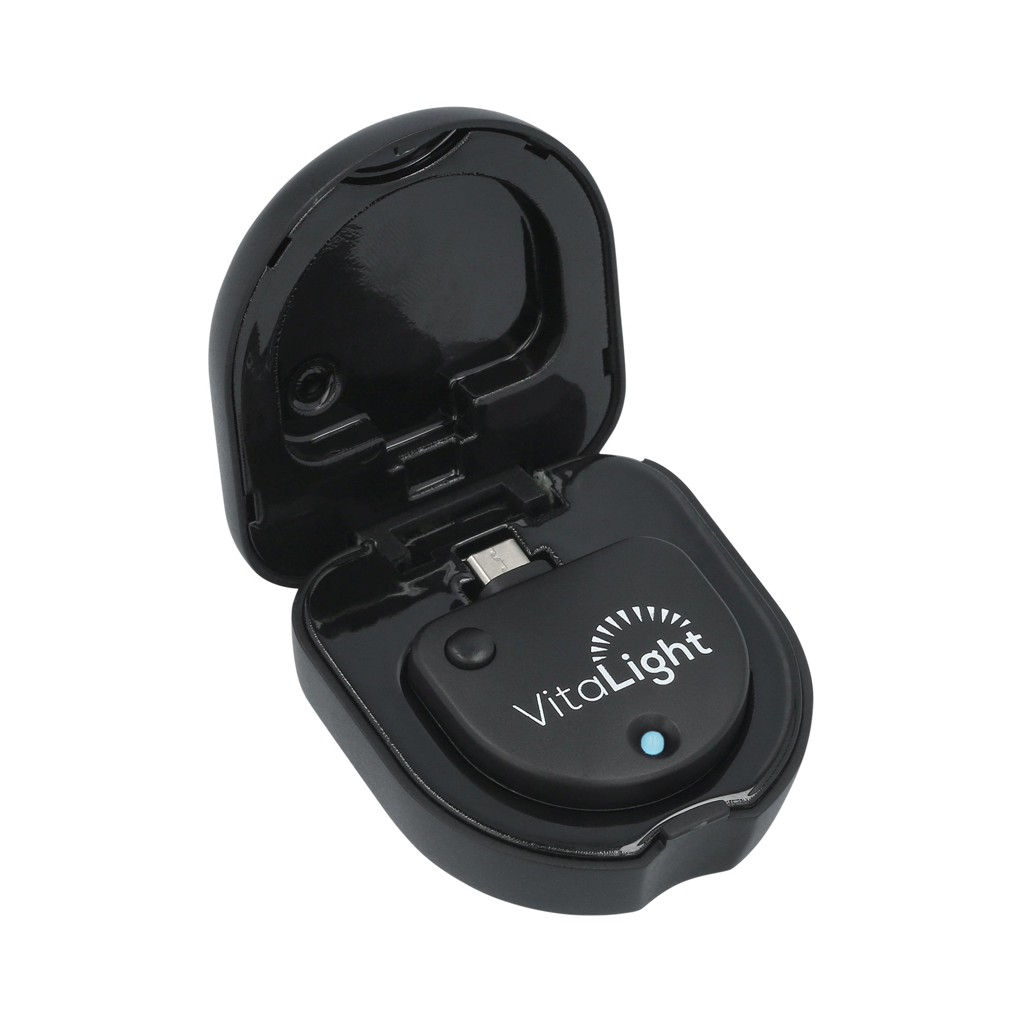 UV santizing wand for iphones in carrying case