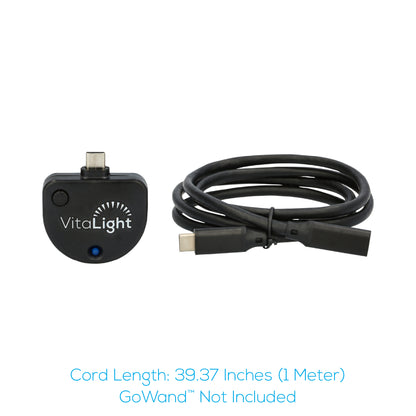 extension cable and uvc sanitizing light gowand
