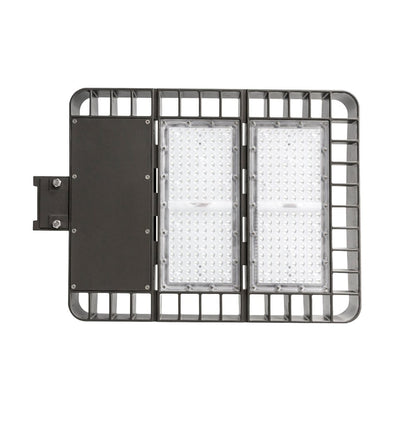 bottom view of led area light
