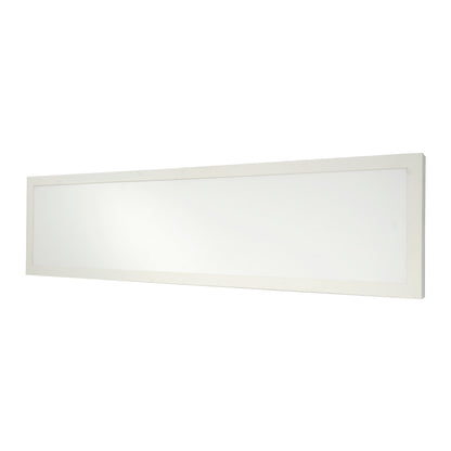 long rectangle led light panel on white background