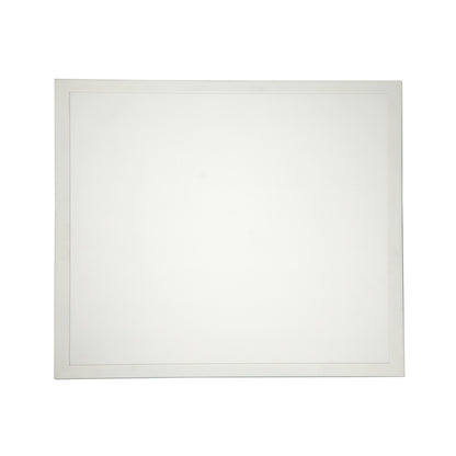 square led light panel on white background