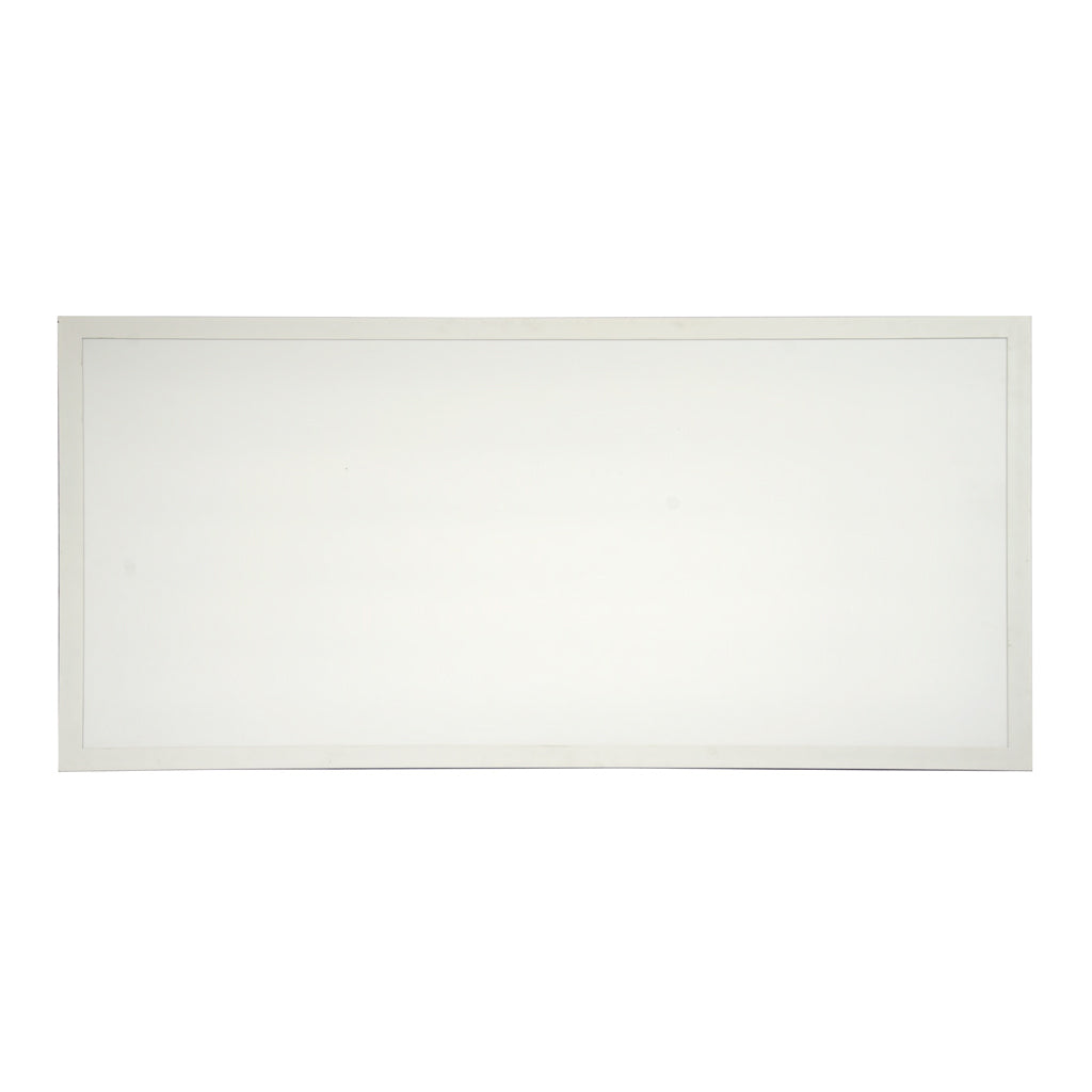 led panel light on white background