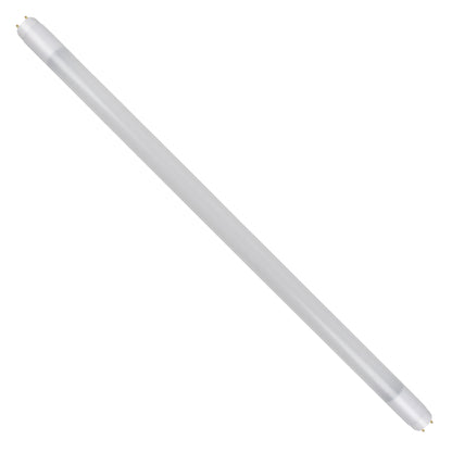 led light tube on white background