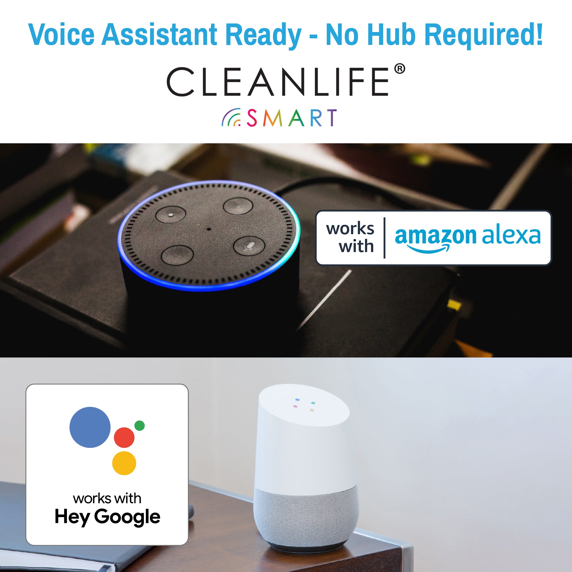 smart a19 bulb works with amazon alexa and google