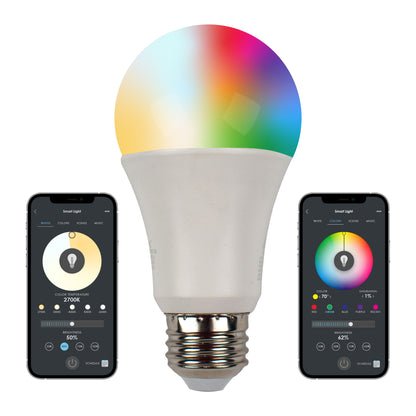 color changing a19 bulb works with cleanlife app