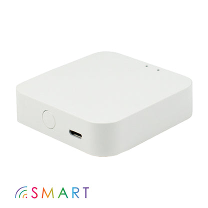 smart bluetooth mesh hub on white background