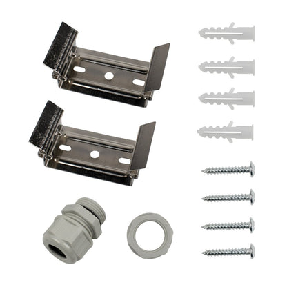 Mounting hardware included for led light fixture