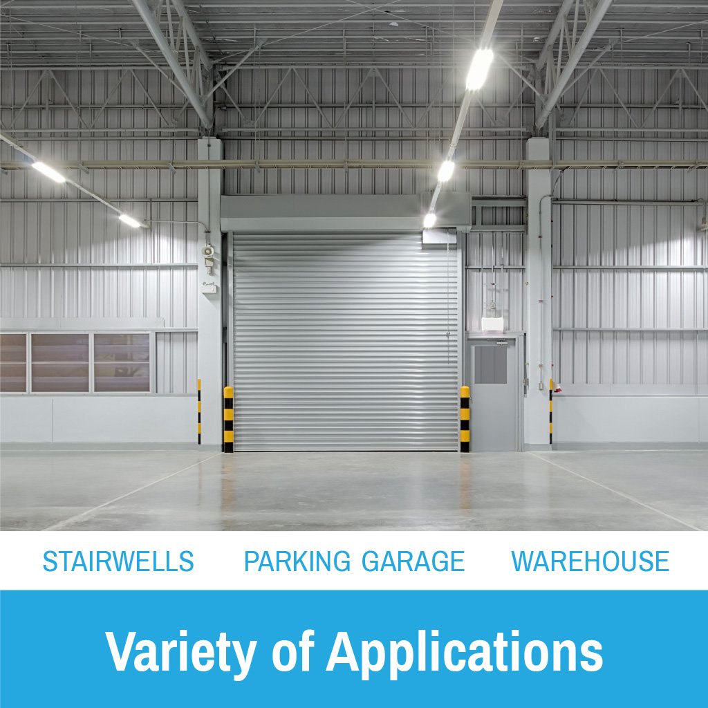 led shop lights being used in garage