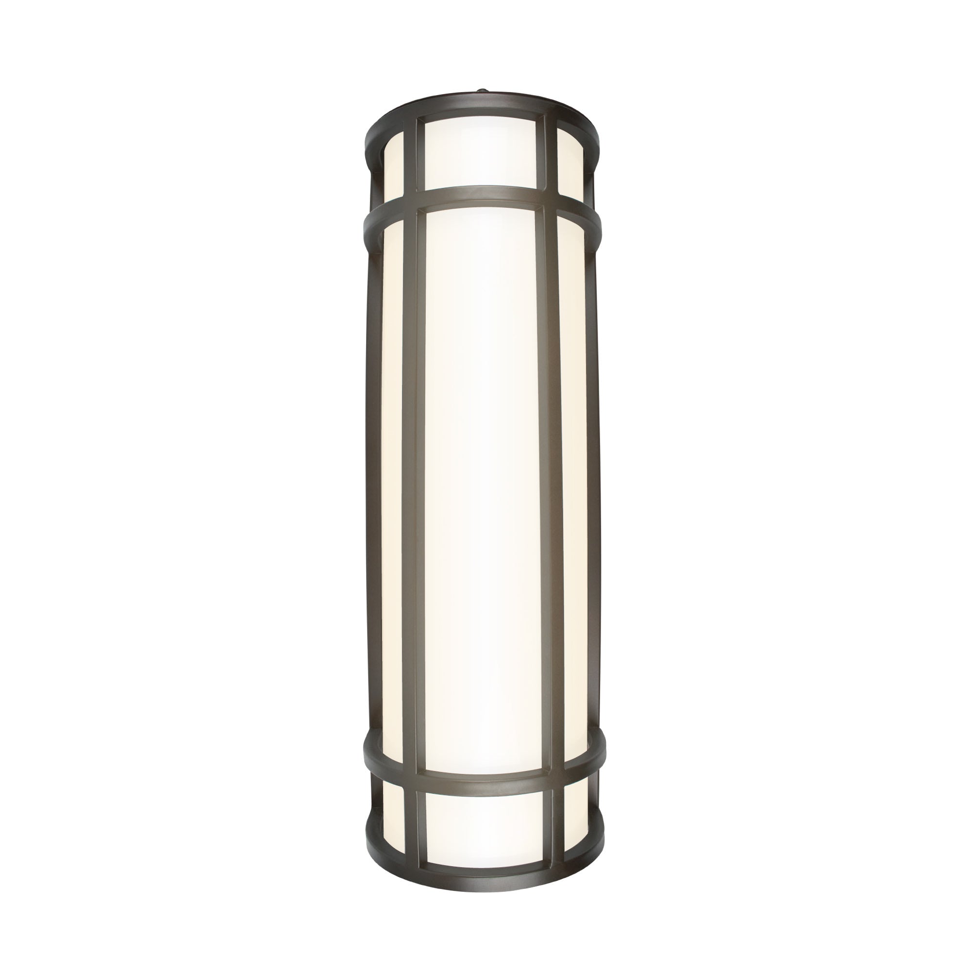 black wall sconce on a white background