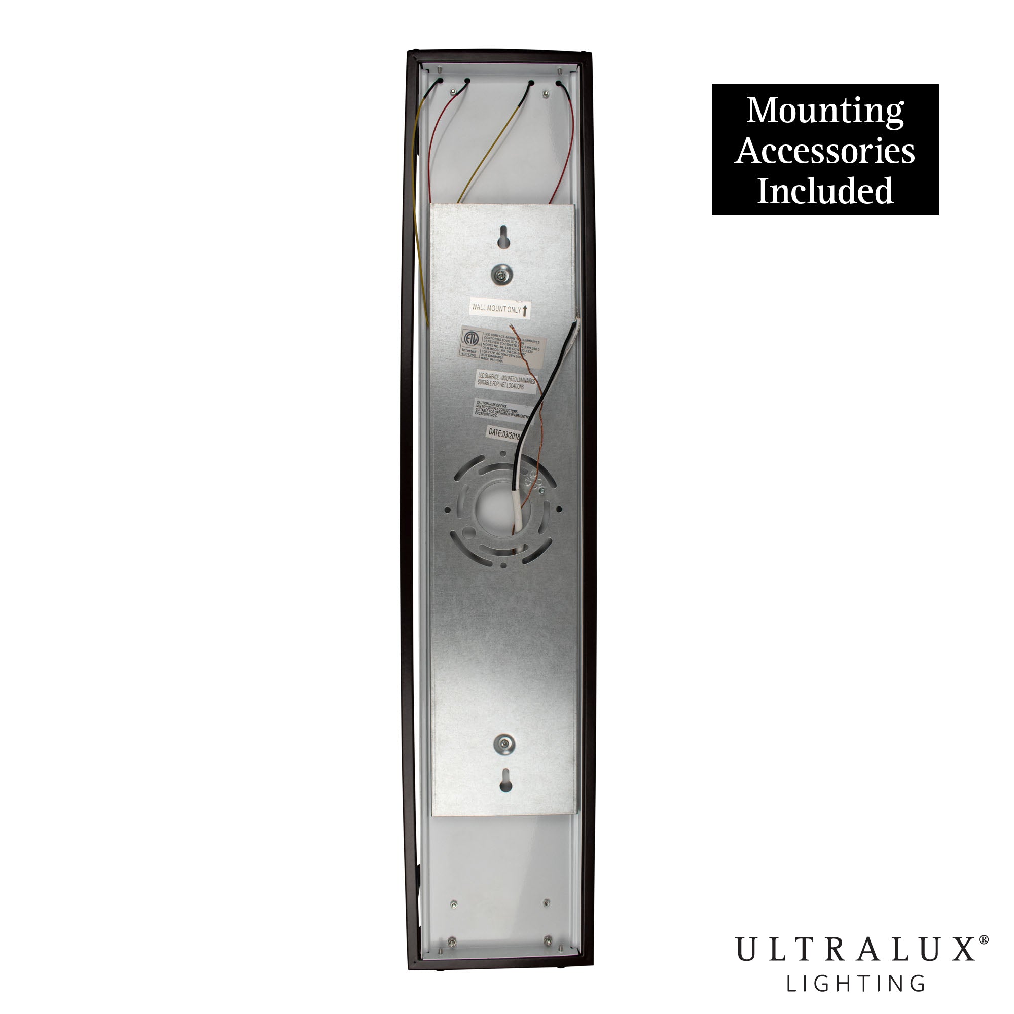 mounting accessories for black wall sconce