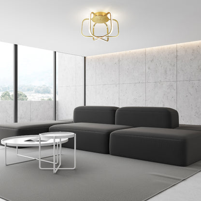 ULTRALUX® 15" Modern LED Atom Ceiling Fixture