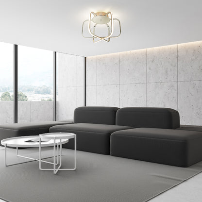 ULTRALUX® 15" Modern LED Atom Ceiling Fixture