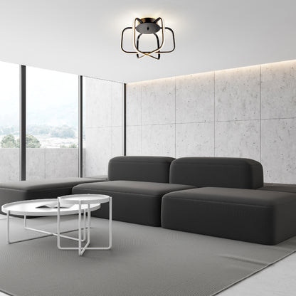 ULTRALUX® 15" Modern LED Atom Ceiling Fixture