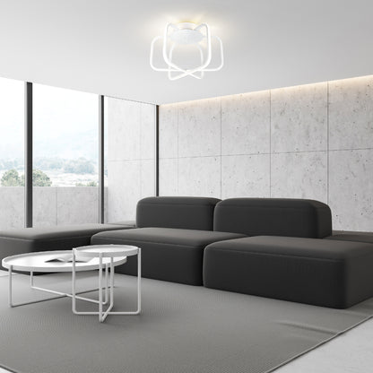 ULTRALUX® 15" Modern LED Atom Ceiling Fixture