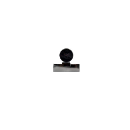 side view of led vanity light bar on white background