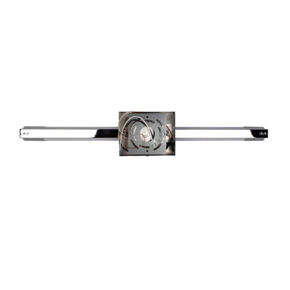 back view of led vanity light bar