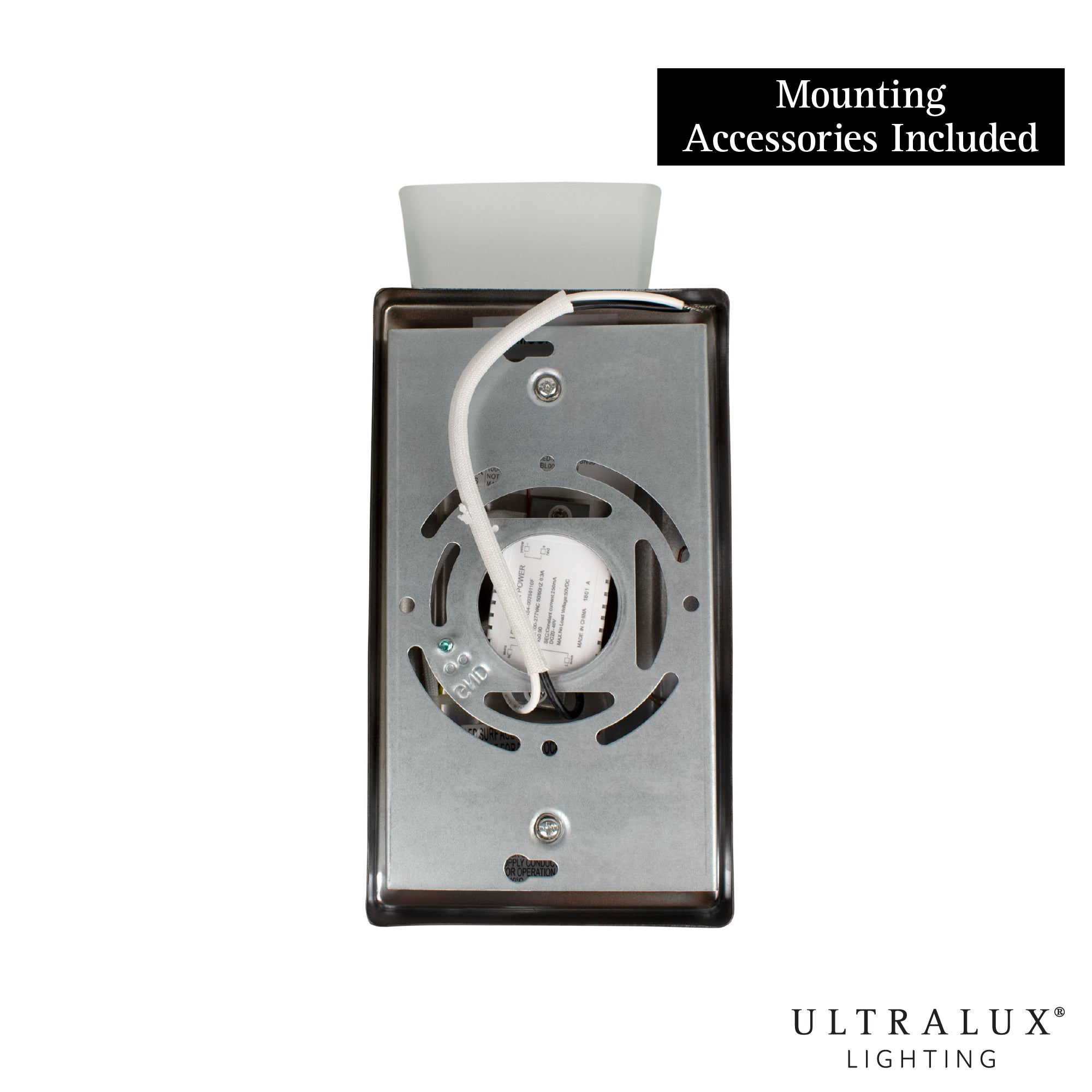 mounting accessories included for traditional led wall sconce