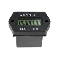 hour meter for sanitizer on white background