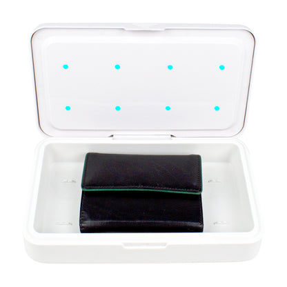 uv c sanitizing light box. Easy way to sanitize household items.