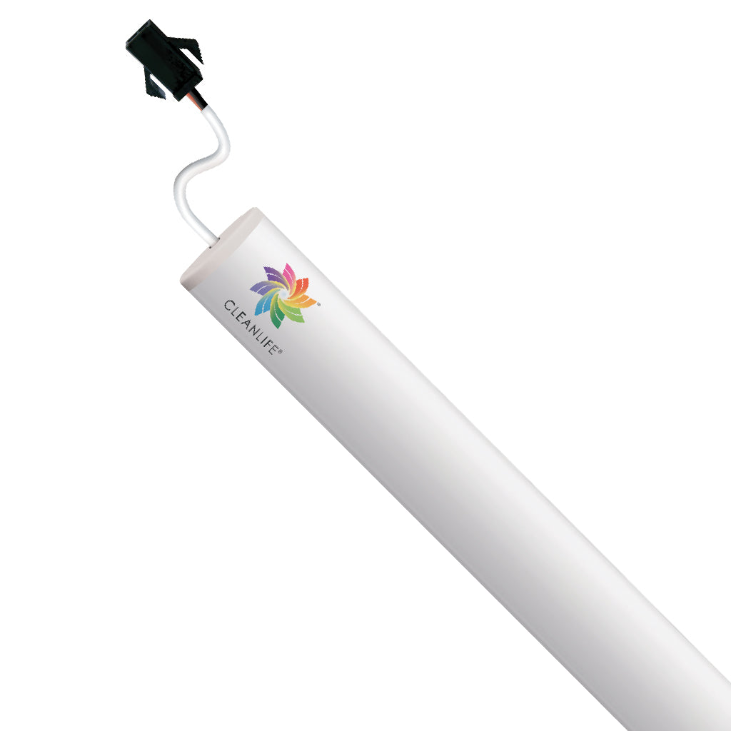 led light bar on white background