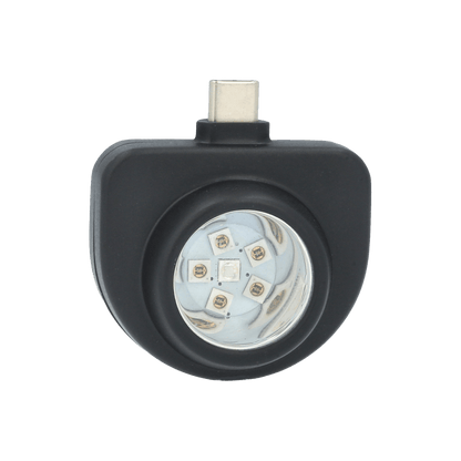VitaLight Go Wand—UV Light Sanitizer for Apple Iphones. Bottom view showing uvc sanitizing LEDs
