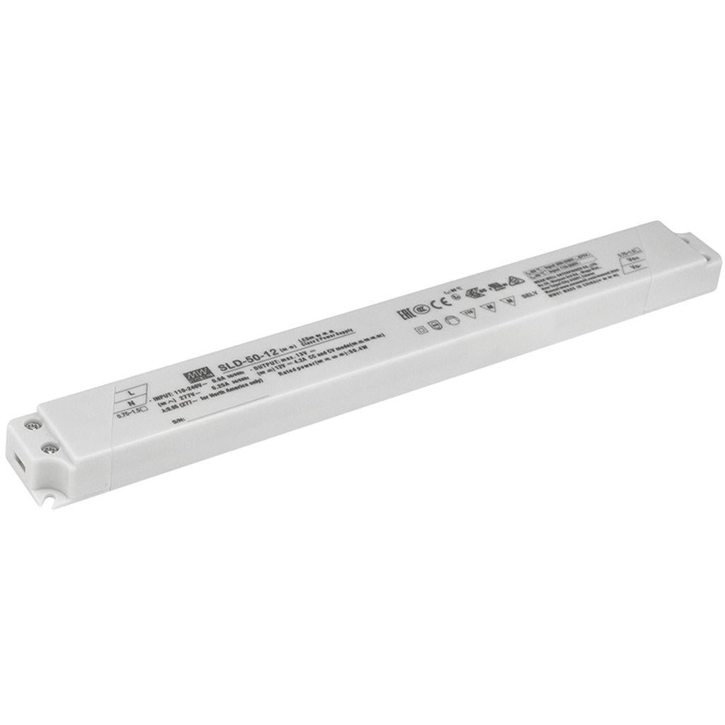 led ballast linear driver on white background