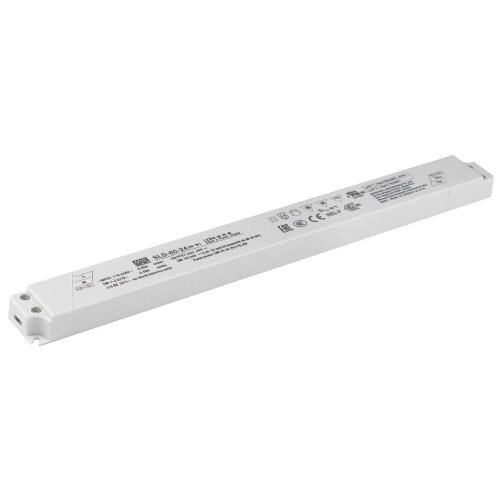 led ballast linear driver on white background